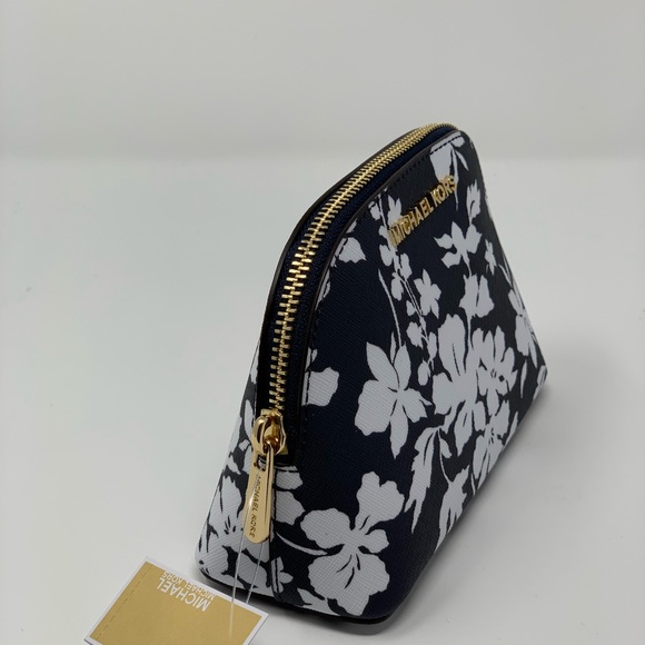 NWT Michael Kors floral cosmetic/travel case - Picture 2 of 6